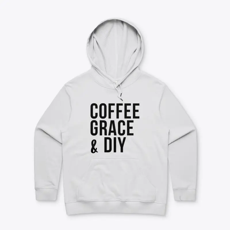 Coffee, Grace & DIY Hoodie